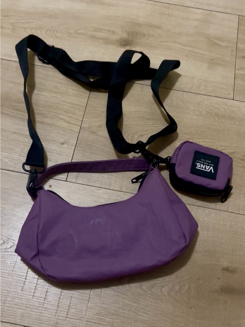 Purple Vans Bag